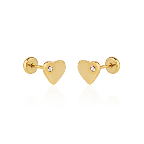 Aro Corazon Liso Pedra